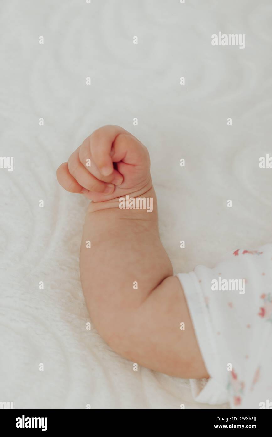 small child's hand, with fingers clenched into a fist Stock Photo - Alamy