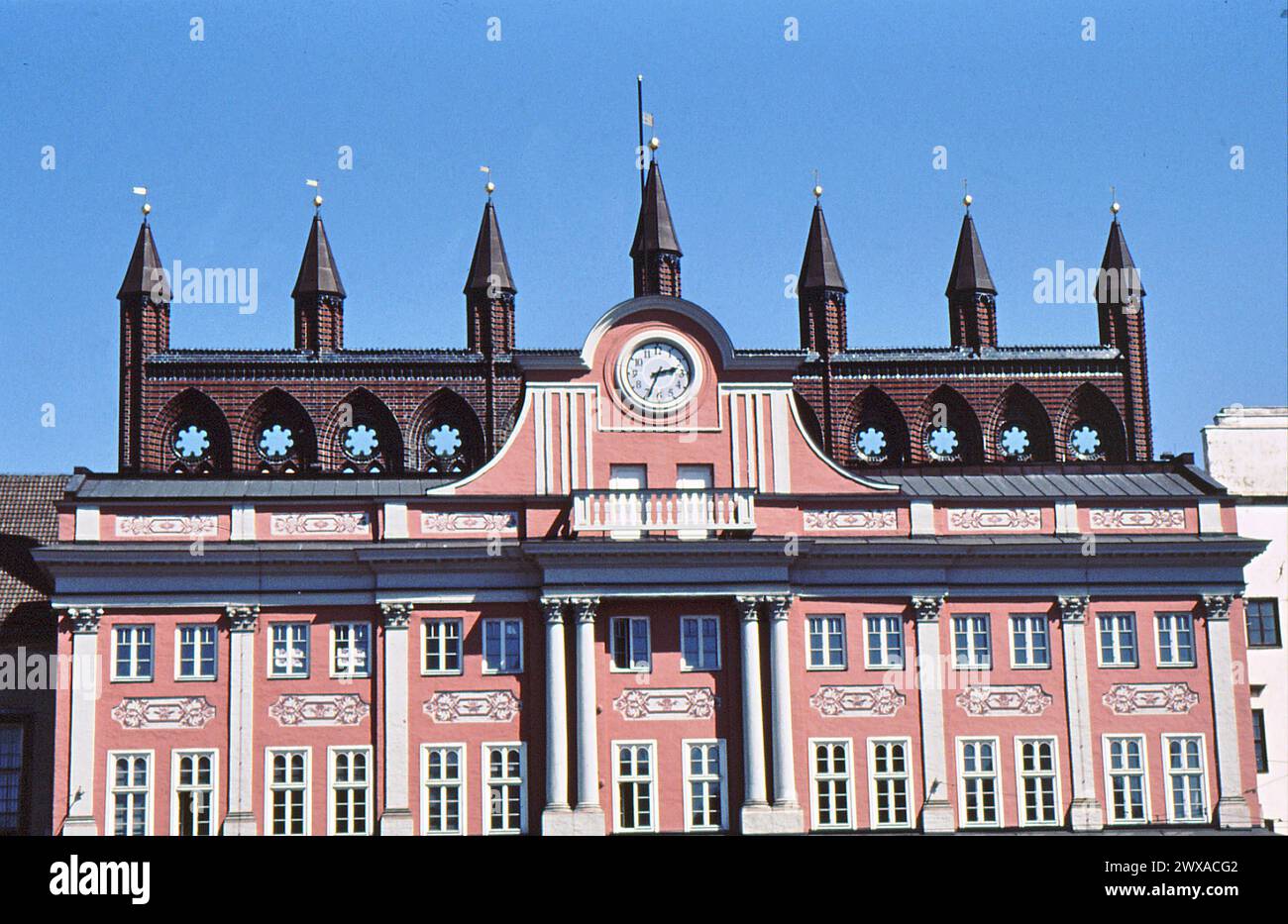 RECORD DATE NOT STATED Rostock/Germany/Undated images gónce shipyearde and ship building town and now ship ferry town from hgermany to Denmark. Photo.Francis Joseph Dean/Dean Pictures Stock Photo