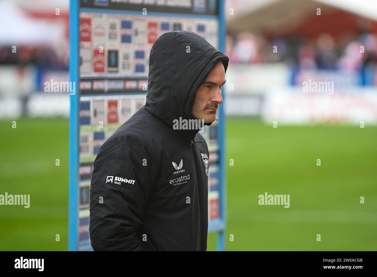 Danny Houghton Hull FC ahead of the Betfred Super League match Hull KR vs Hull FC at Sewell Group Craven Park, Kingston upon Hull, United Kingdom, 29th March 2024 (Photo by Craig Cresswell/News Images) in, on 3/29/2024. (Photo by Craig Cresswell/News Images/Sipa USA) Credit: Sipa USA/Alamy Live News Stock Photo