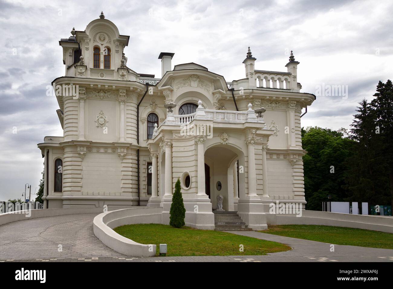Former Aseev Mansion in Tambov, Russia Stock Photo