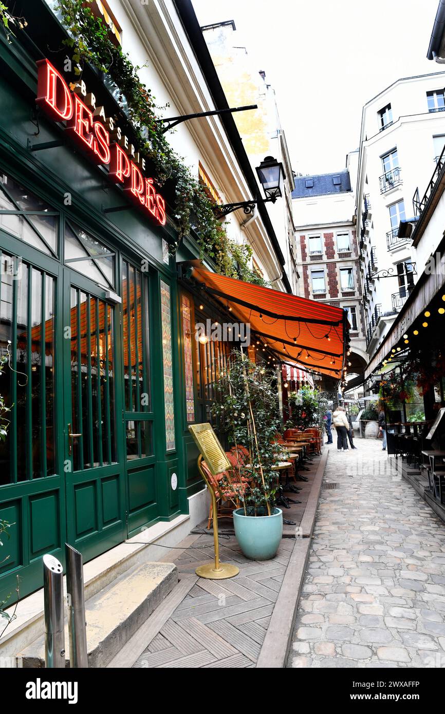 Restaurant - rue de l'ancienne Comédie - Paris Stock Photo - Alamy