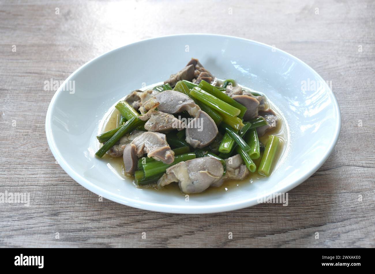 Stir fried garlic pork hi-res stock photography and images - Alamy