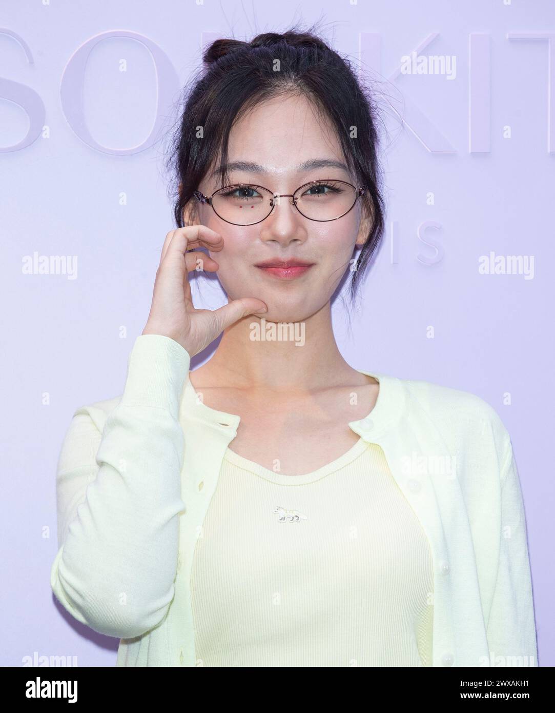 Seoul, South Korea. 29th Mar, 2024. South Korean rapper BIBI, attends a