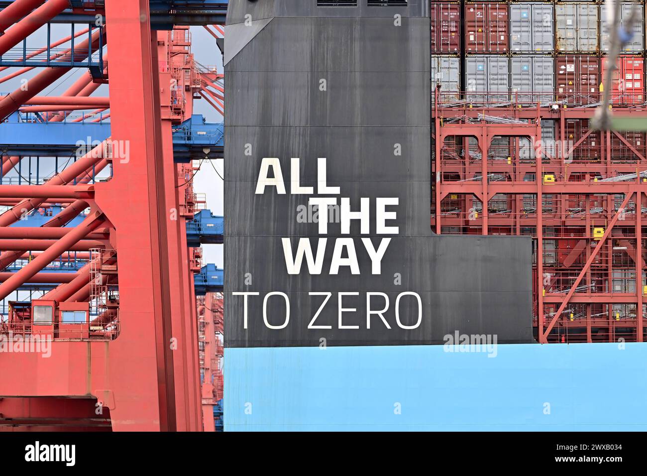 Stock- Und Symbolbilder I 29.03.2024 Die Ane Maersk Ist Der Erste Große ...