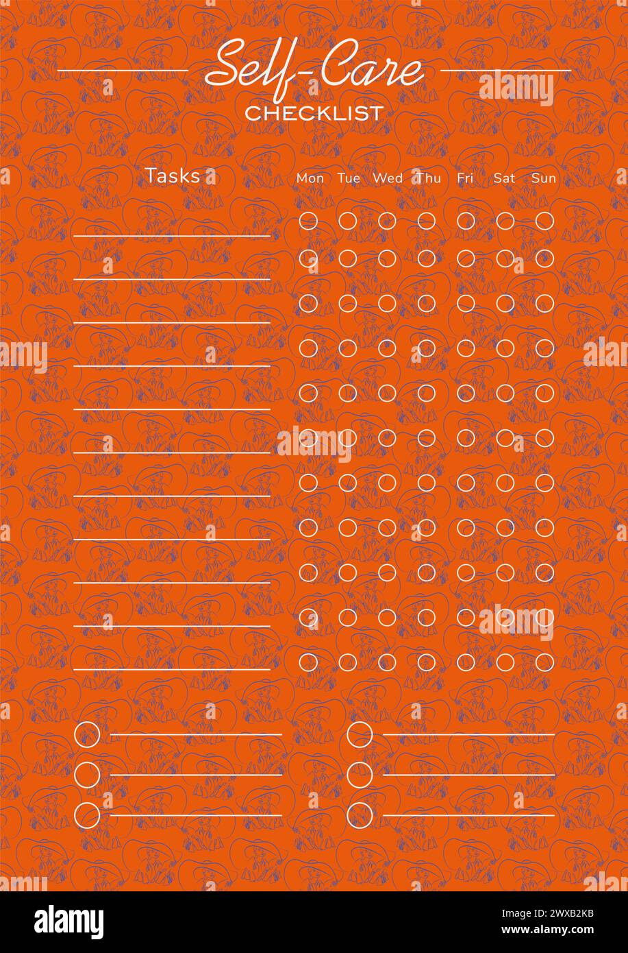 Creative Self care Planner Template For Ladies Aesthetic Red creative-self-care-planner-template-for-ladies-aesthetic-red