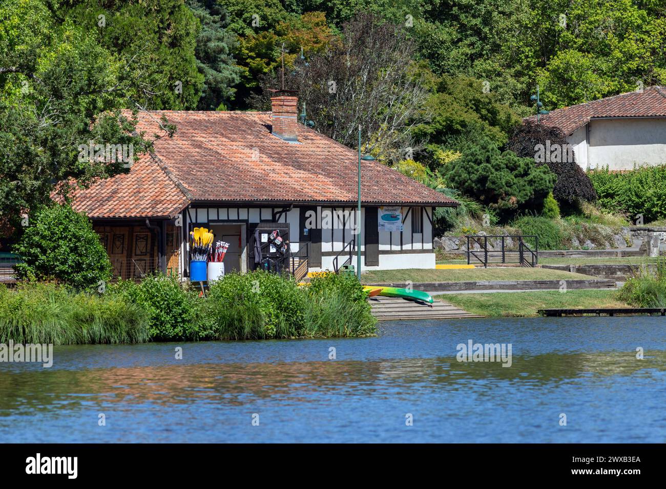 France, NouvelleAquitaine, SaintPaullèsDax, Lac de Christus with
