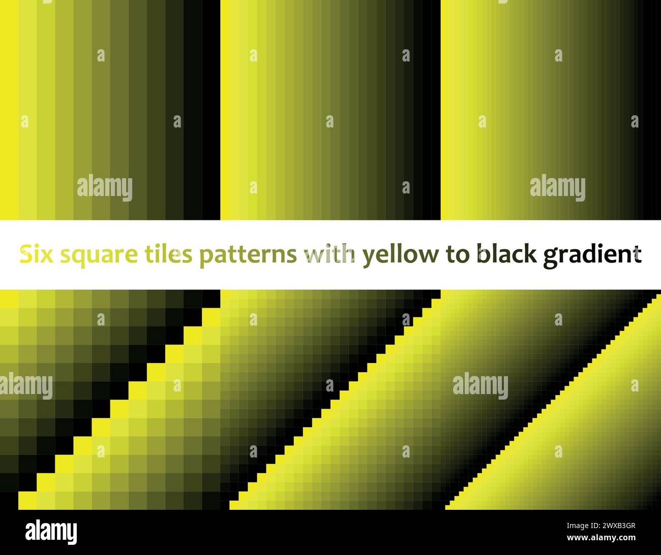 Bright yellow grid array neon hi-res stock photography and images - Alamy