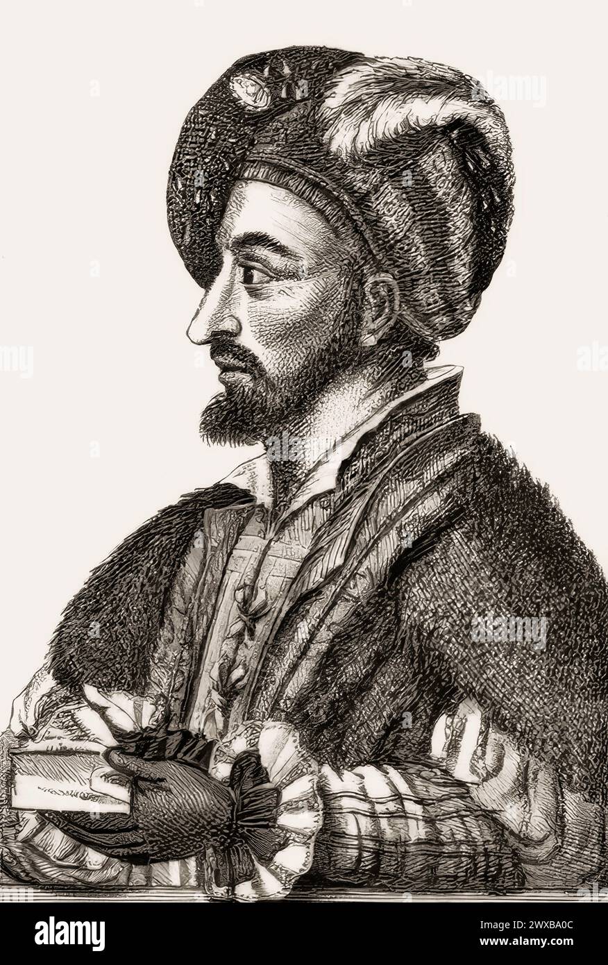 Charles III, Duke of Bourbon, 1490 – 1527, French military leader Stock Photo