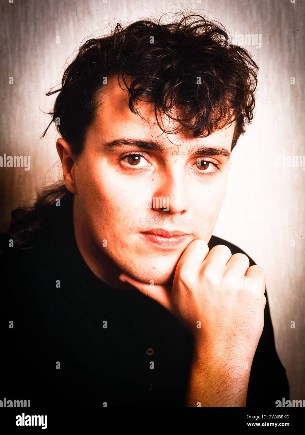 Curt Smith of Tears for Fears 1986 Stock Photo Alamy