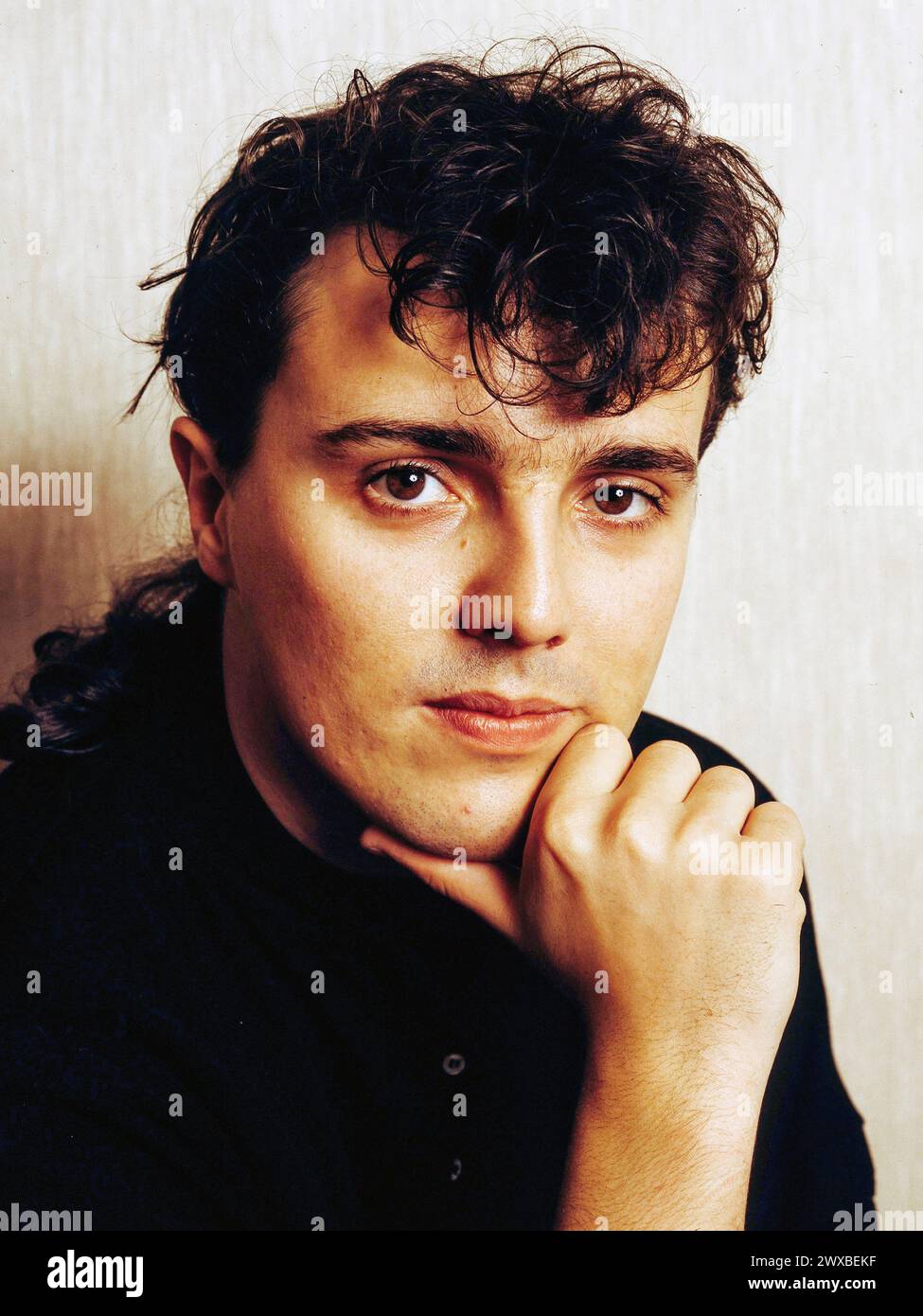 Curt Smith of Tears for Fears 1986 Stock Photo Alamy