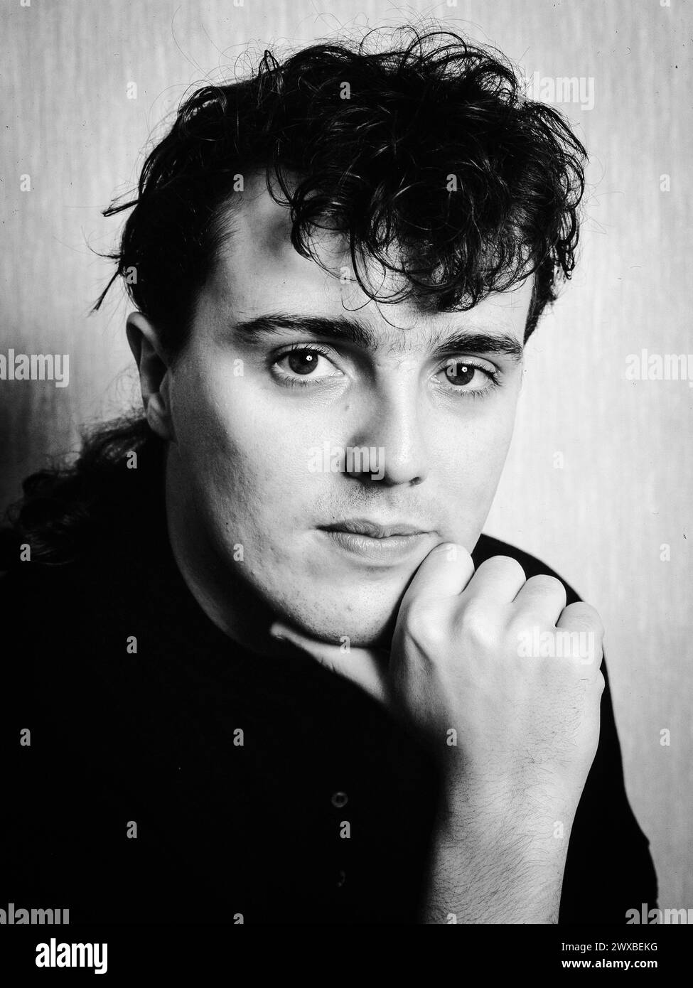 Curt Smith of Tears for Fears 1986 Stock Photo Alamy