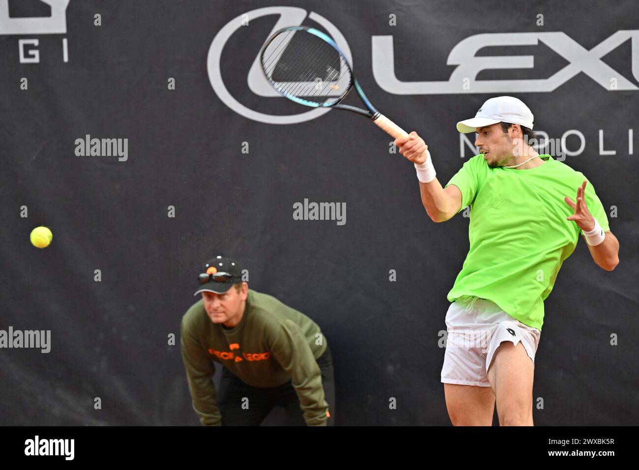 Naples, Italy. 29th Mar, 2024. Naples - Challenger Tour Naples Tennis Cup In the photo: Arthur Gea Editorial Usage Only Credit: Independent Photo Agency/Alamy Live News Stock Photo