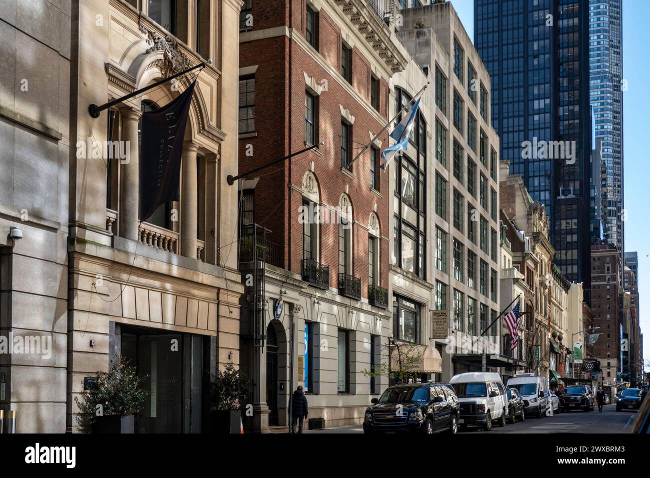 West 56th Street between Fifth and Sixth Avenues has historical ...