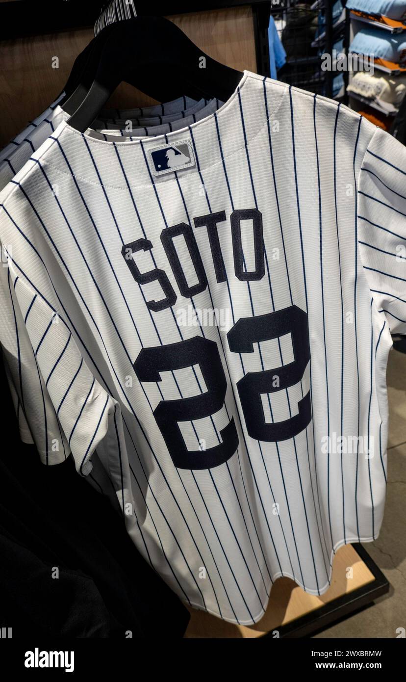 Major League Baseball flagship store in Rockefeller Center offers team