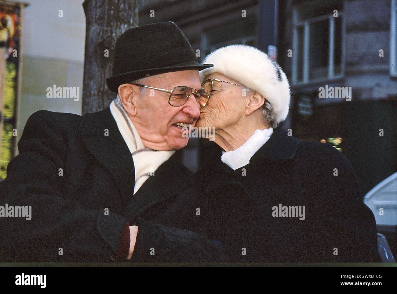 Copenhgen/ Denmark /Undated images retired and senior couple enjoy be togther in danish capital Cpenhagen. Photo.Francis Joseph Dean/Dean Pictures Stock Photo