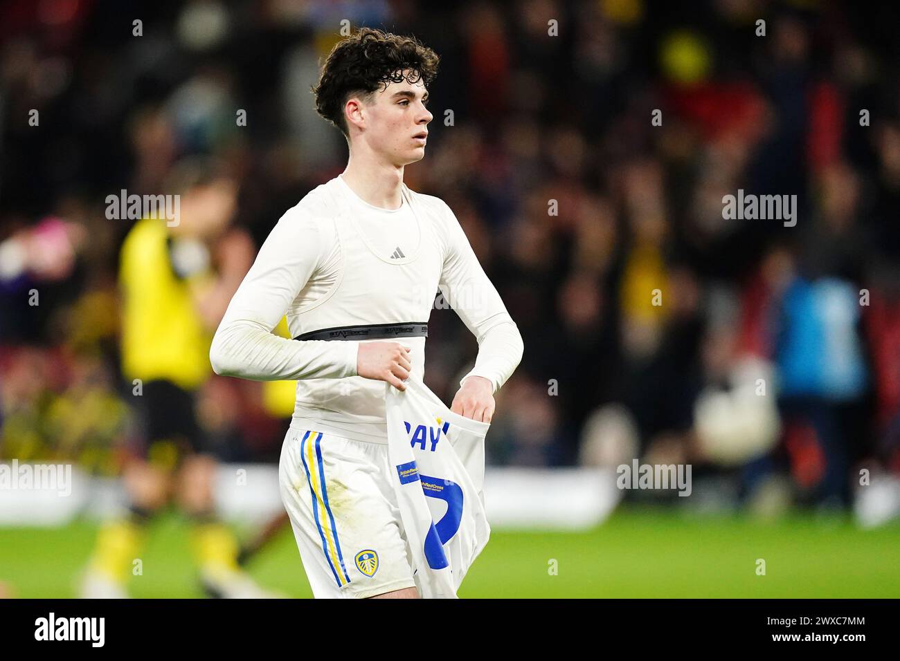Leeds United s Archie Gray Following The Sky Bet Championship Match At 