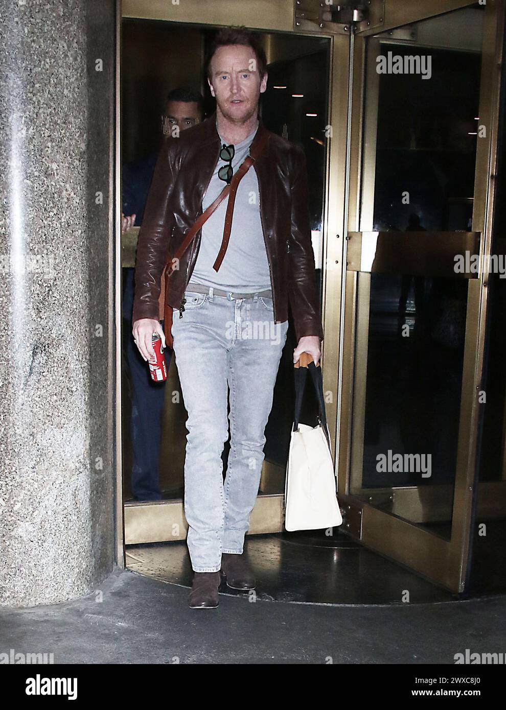 March 29, 2024 Tony Curran on Kelly Clarkson Show to talk about new series from Starz Mary & George in New York. Credit: RW/Mediapunch Stock Photo