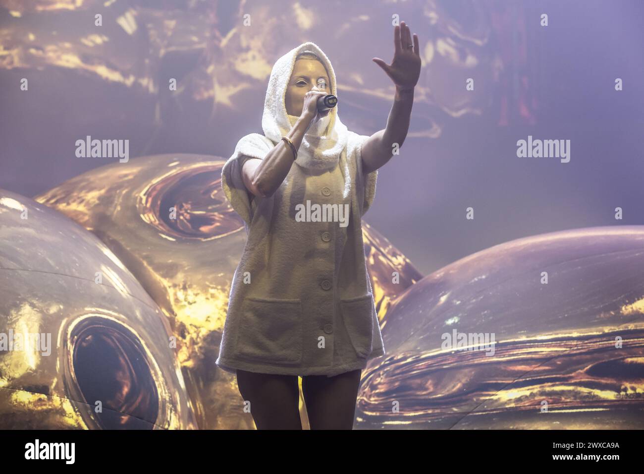 SCHIJNDEL - Die Answer during a performance on the first day of Paaspop in Schijndel in Brabant. The outdoor festival season traditionally starts with the festival. ANP EVA PLEVIER netherlands out - belgium out Credit: ANP/Alamy Live News Stock Photo