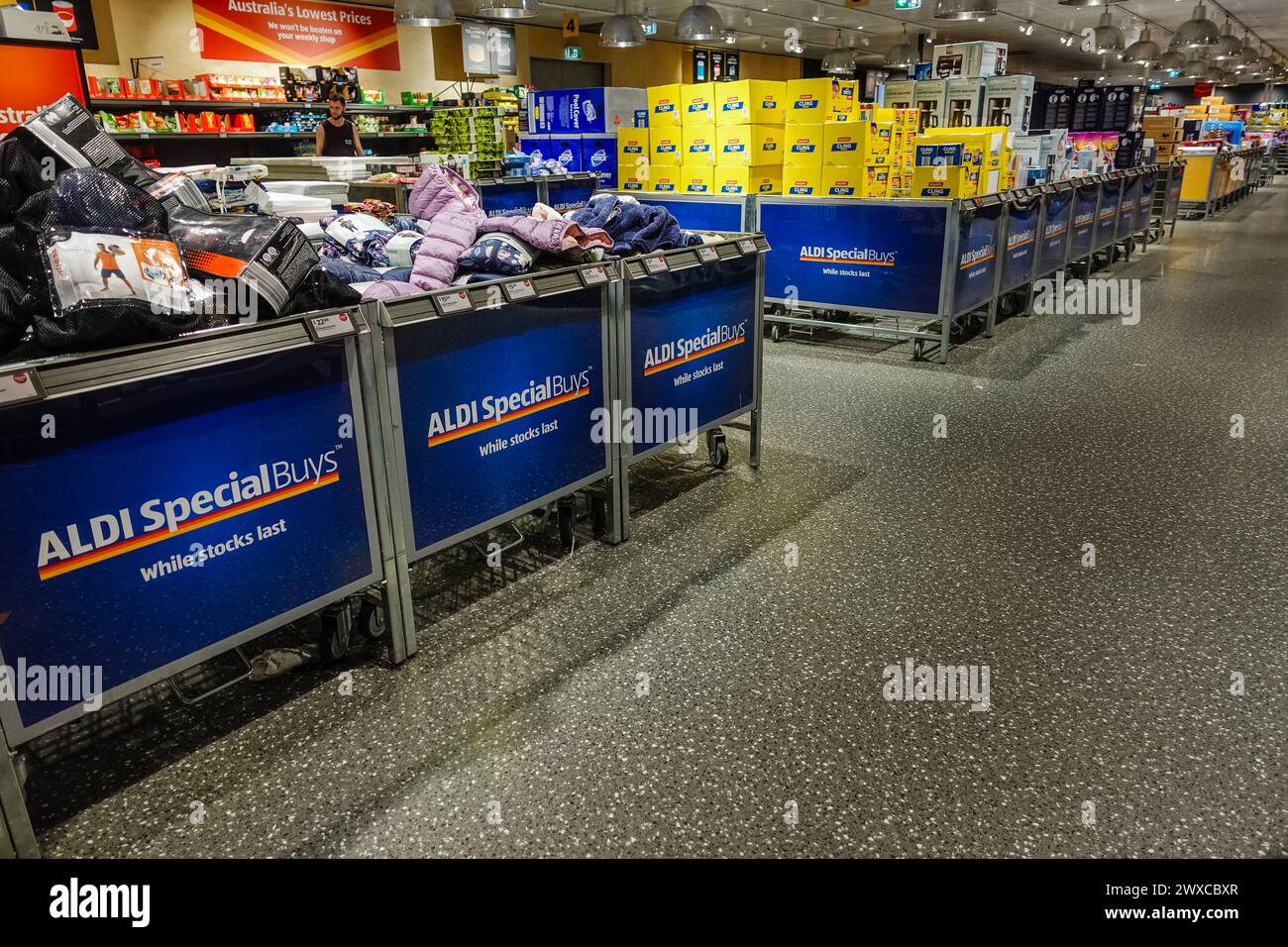 inside aldi store in australia Stock Photo - Alamy