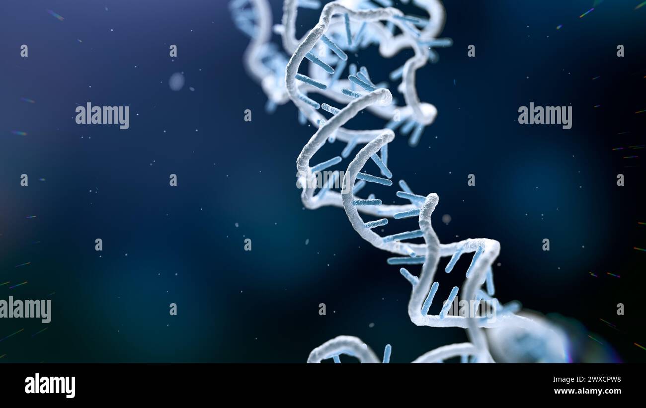 Illustration of an RNA (ribonucleic acid) obelisk. RNA obelisks are ...