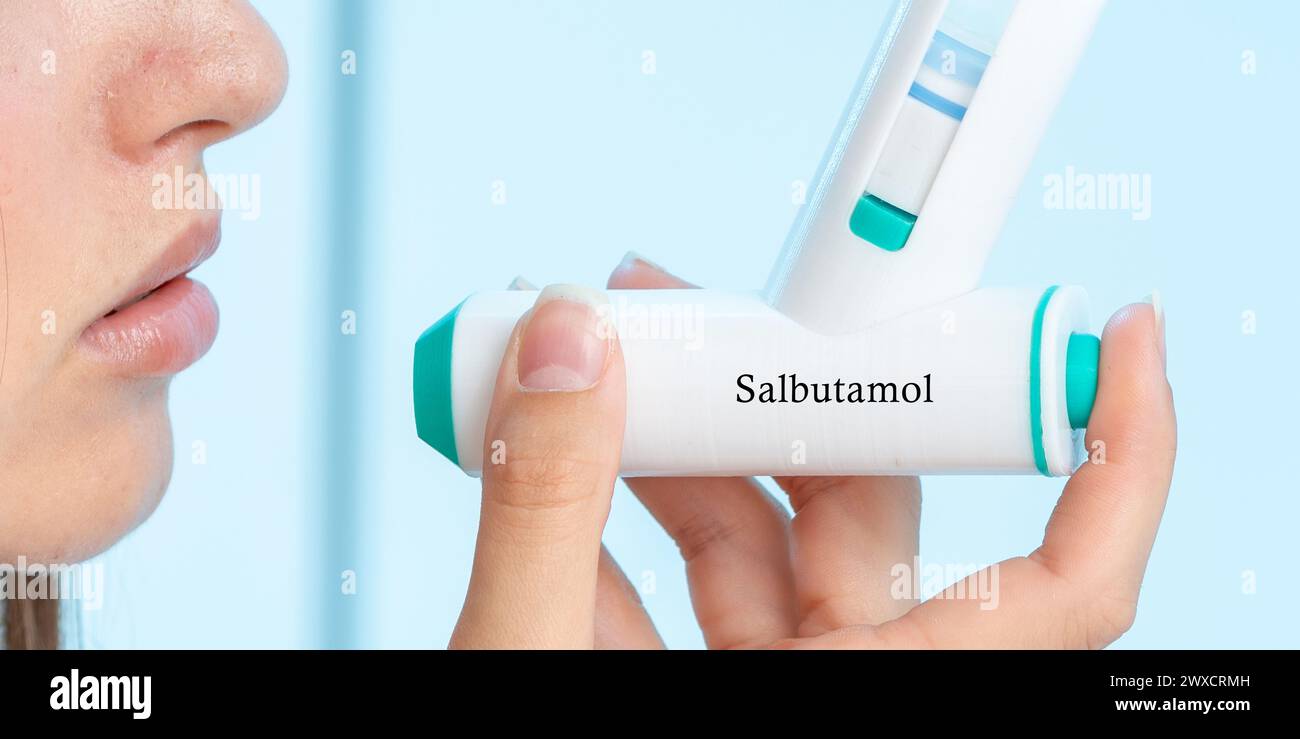 Salbutamol Medical Inhaler Conceptual Image A Short acting Beta2 