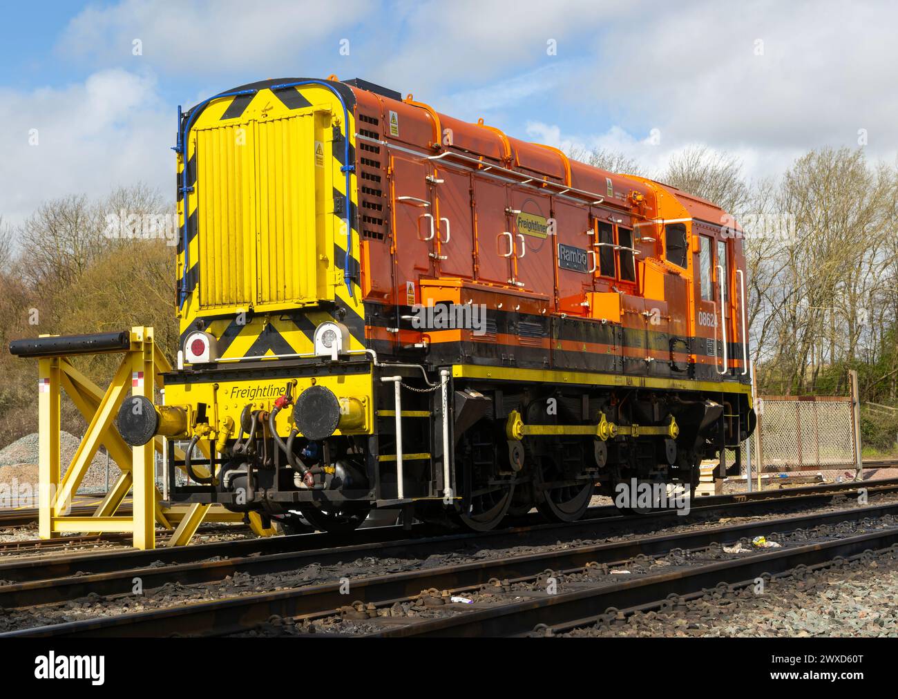 Freightliner Powerhaul Shunter diesel locomotive 08624 'Rambo', Port of ...