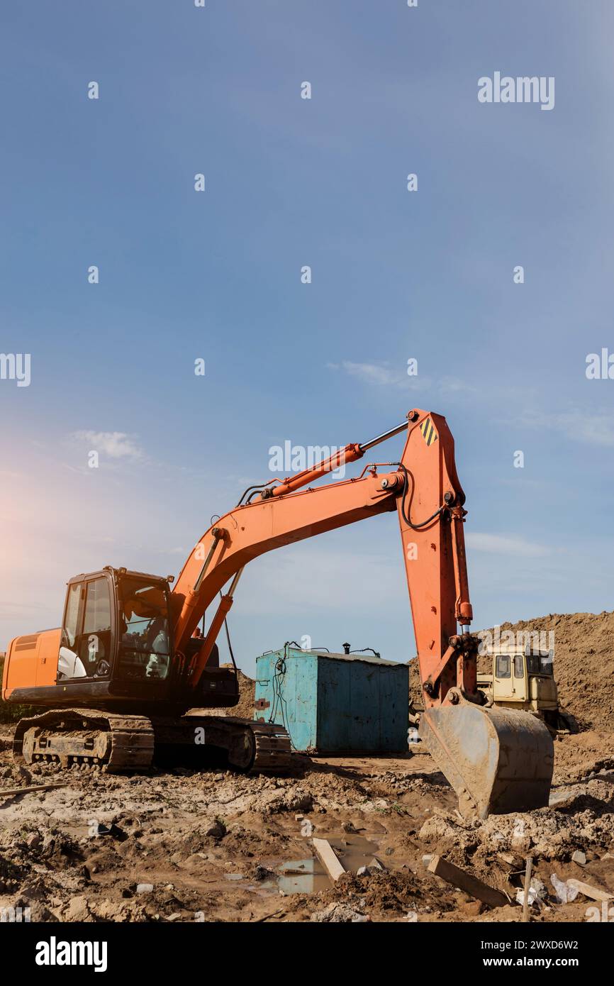 Excavator arrow hi-res stock photography and images - Alamy