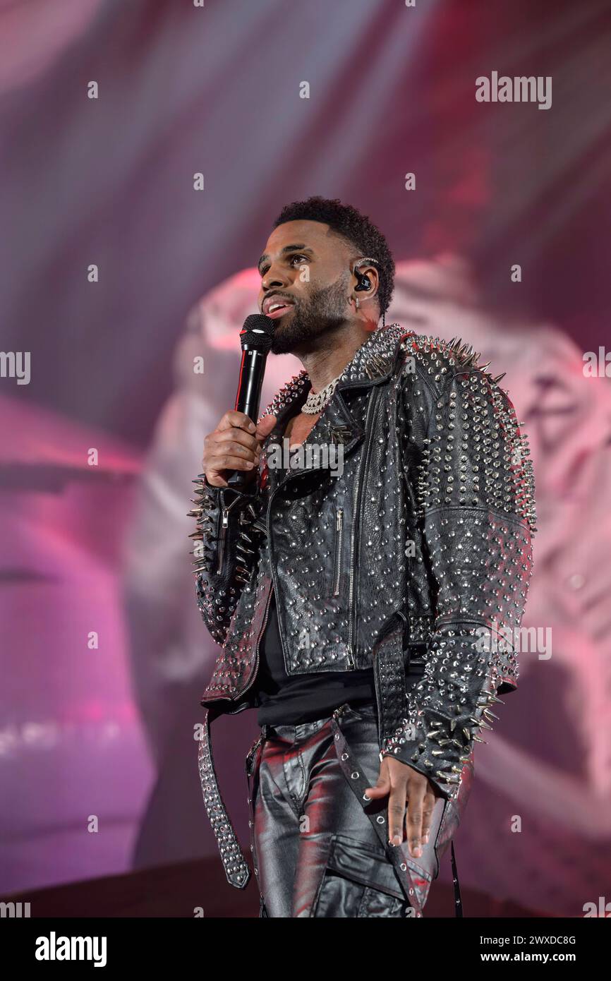 Jason Derulo Nu King Tour 2024 live in der Olympiahalle, München am 26.