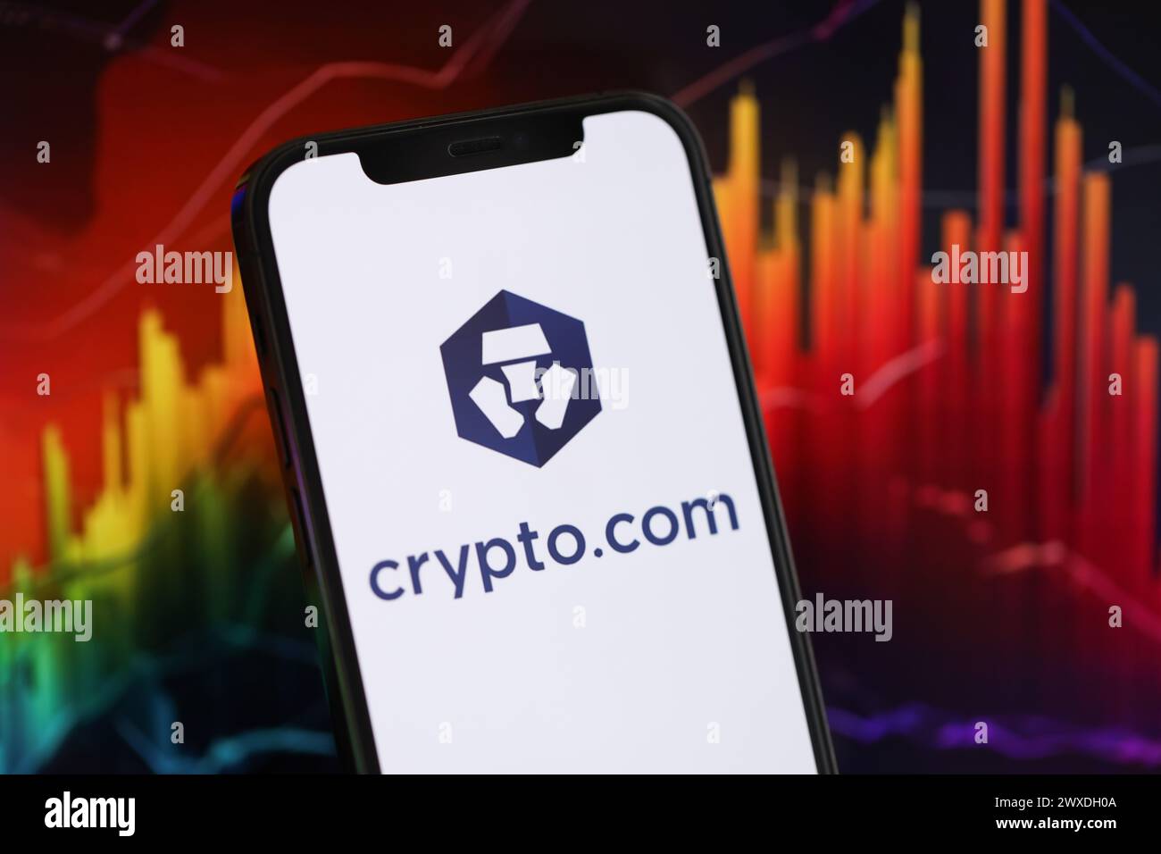 Crypto.com logo hi-res stock photography and images - Alamy