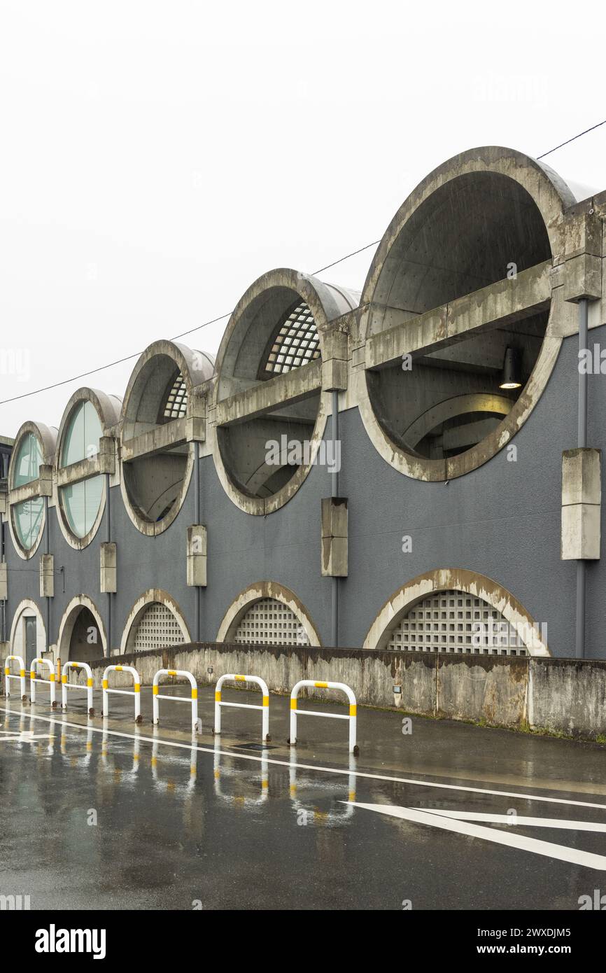 Uji Station, Keihan branch, Kyoto, designed by Hiroyuki Wakabayashi in