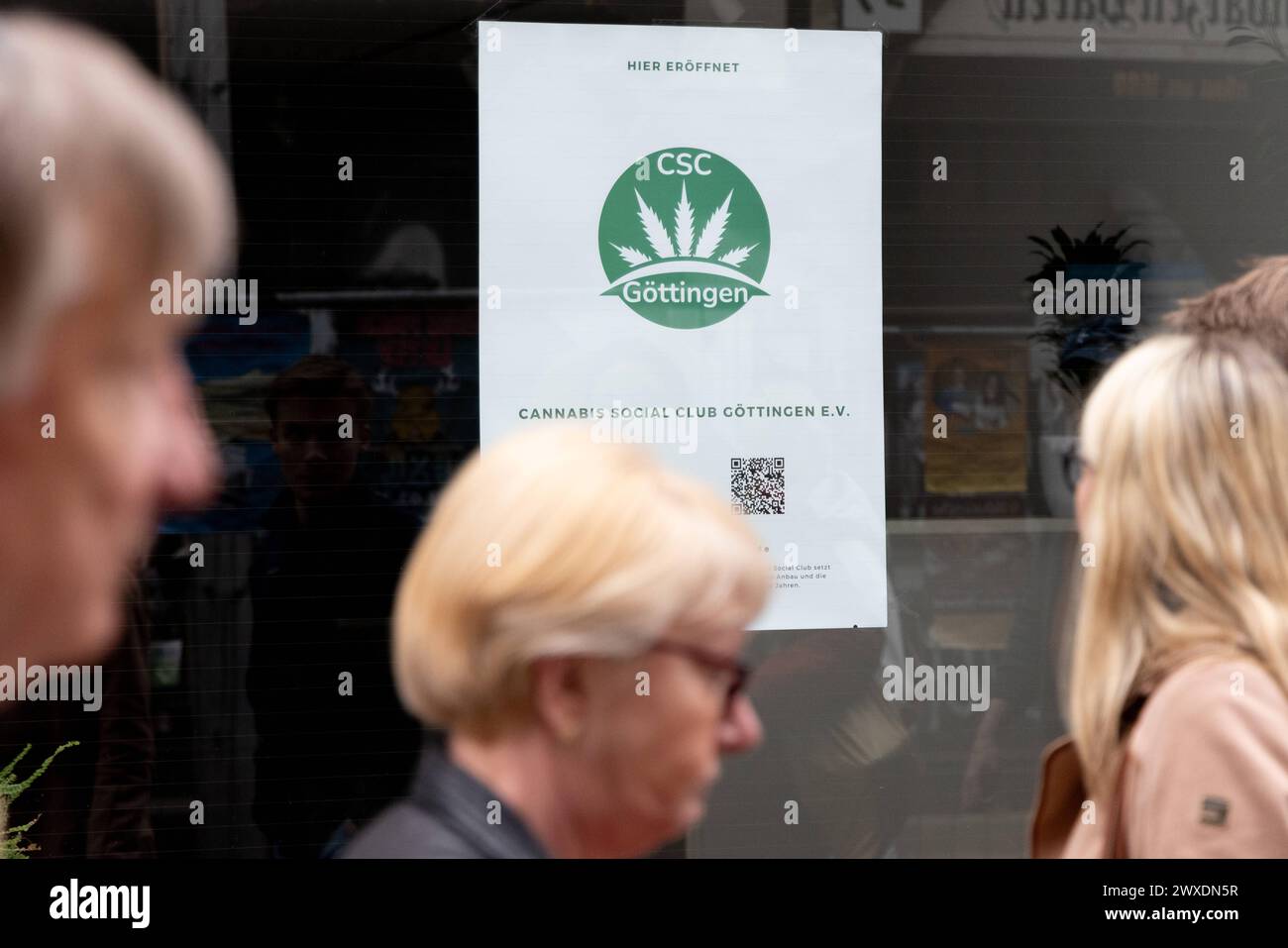 Legalisierung Konsum von Cannabis in Deutschland Göttingen, Deutschland 30. März 2024