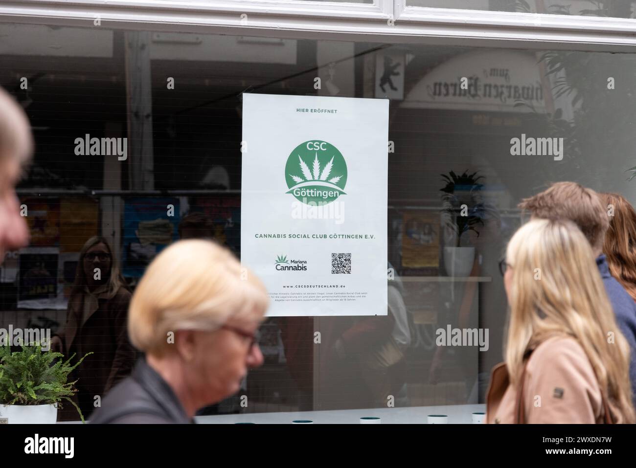 Legalisierung Konsum von Cannabis in Deutschland Göttingen, Deutschland 30. März 2024