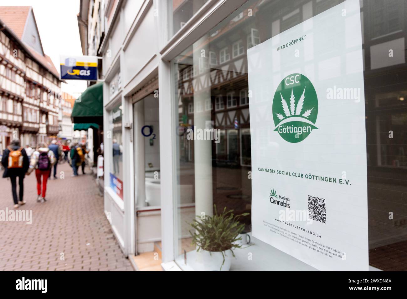 Legalisierung Konsum von Cannabis in Deutschland Göttingen, Deutschland 30. März 2024