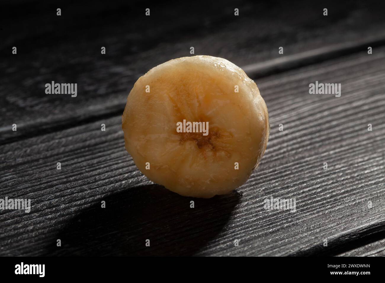One banana slice on hi-res stock photography and images - Alamy