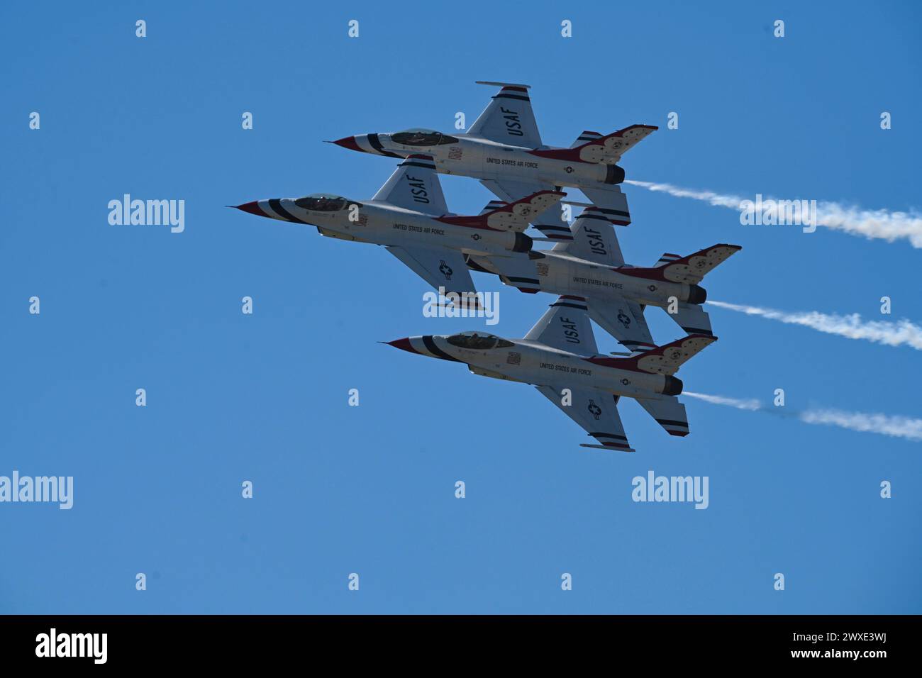 The United States Air Force Air Demonstration Team “Thunderbirds