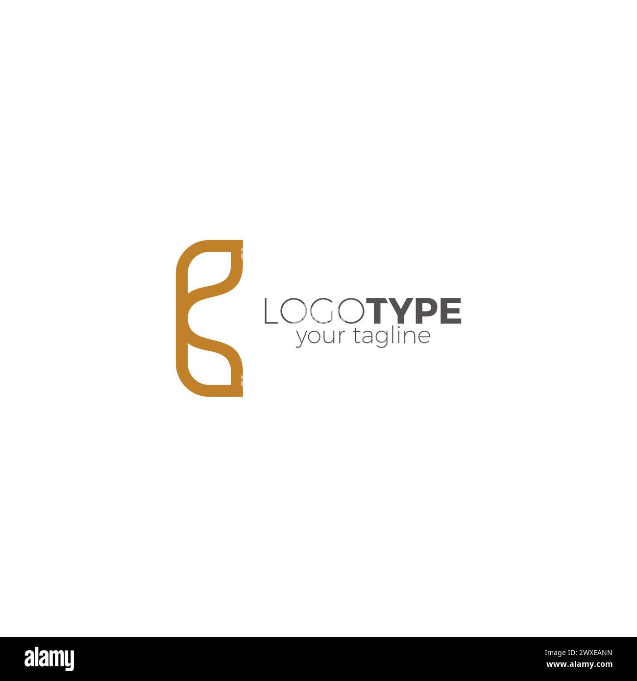 B Logo Elegant. Letter B Icon Stock Vector