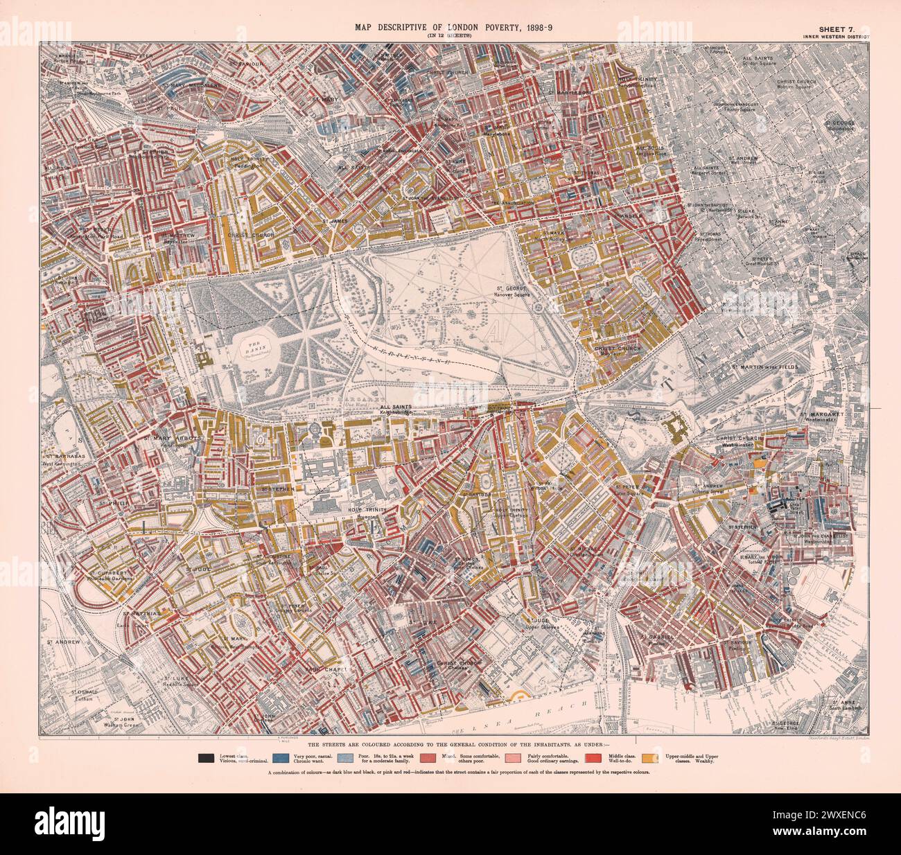 Old london map of notting hill hires stock photography and images Alamy