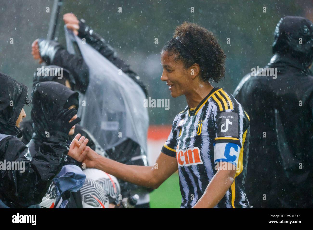Biella, Italy. 30th Mar, 2024. Biella, Italia, March 30th 2024: Sara Gama Aftermatch Juventus Fiorentina - Serie A Ebay Puole Scudetto (Marangon Andrea/SPP) Credit: SPP Sport Press Photo. /Alamy Live News Stock Photo