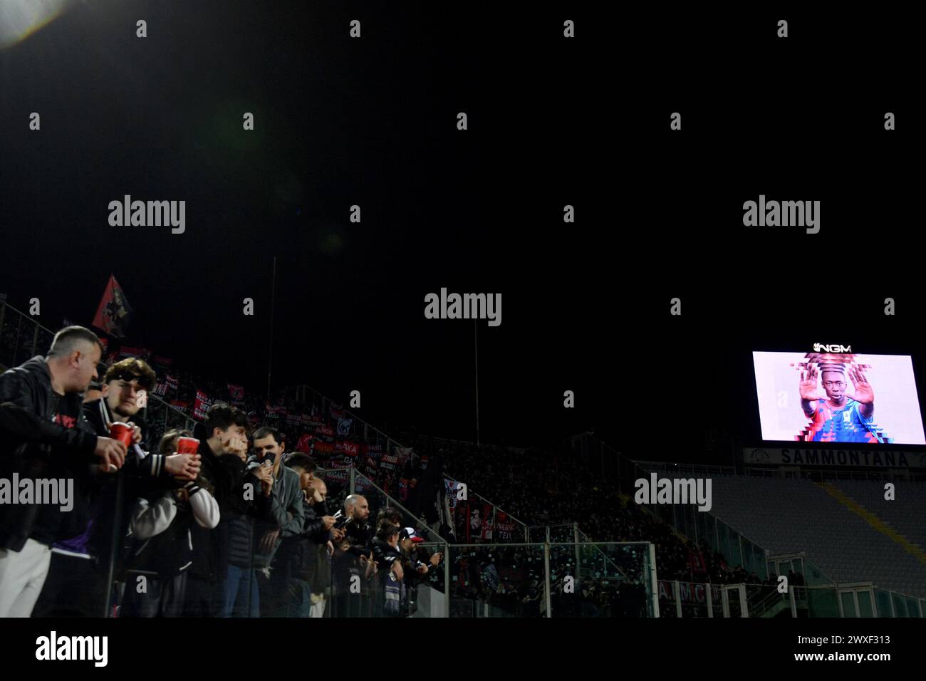 Florence, Italia. 30th Mar, 2024. Campaign against racialism during the Serie a Tim match between Fiorentina and Milan - Serie A TIM at Artemio Franchi Stadium - Sport, Soccer - Florence, Italy - Sunday March 30, 2024 (Photo by Massimo Paolone/LaPresse) Credit: LaPresse/Alamy Live News Stock Photo