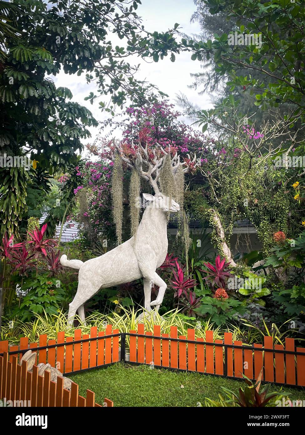 beautification statue in a hotel in Phuket.this photo was taken from Phuket,Thailand. Stock Photo