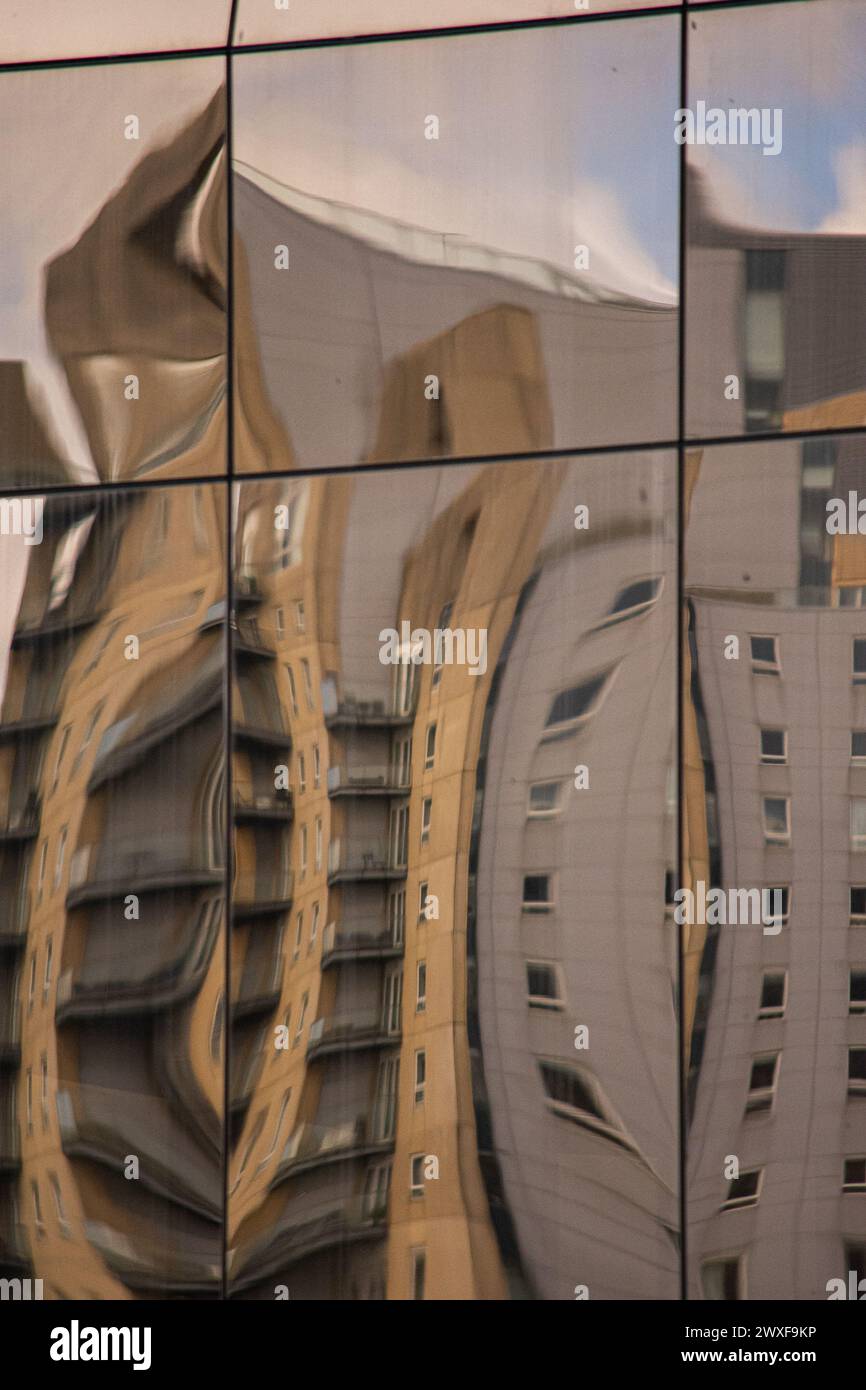 Salford Quays, Media City - Stock Image