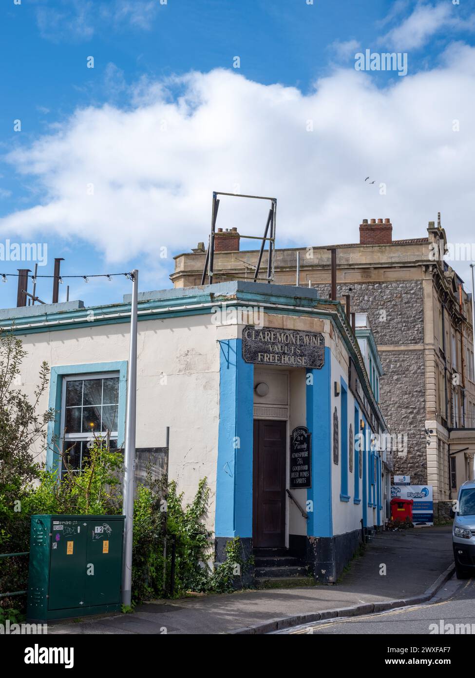 March 2024, Claremont Vaults bar and pub WestonsuperMare, North