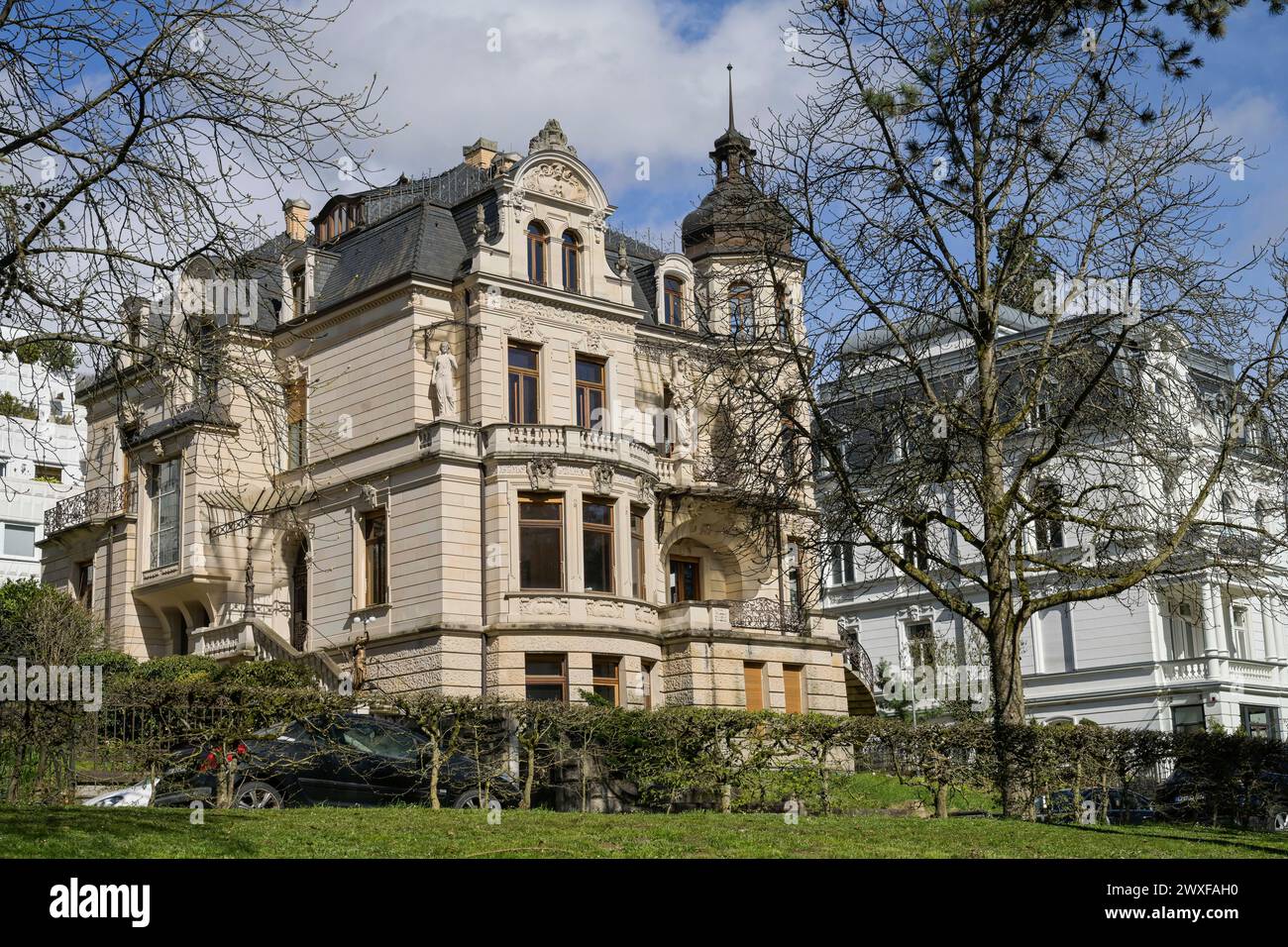 Altbau, Villa, Nerotal, Wiesbaden, Hessen, Deutschland Stock Photo Alamy