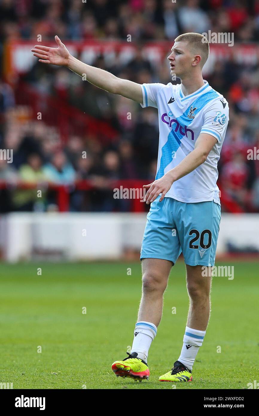 Adam Wharton of Crystal Palace during the Premier League match ...