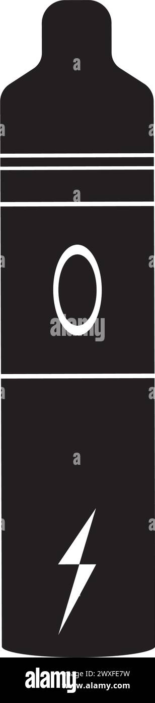Vape smoking tool vector icon logo design Stock Vector Image & Art - Alamy
