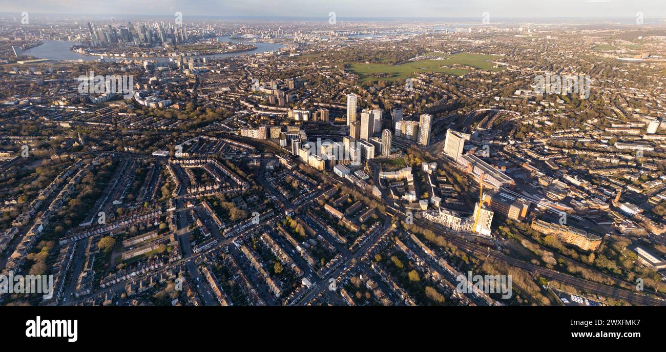 Lewisham aerial hi-res stock photography and images - Alamy