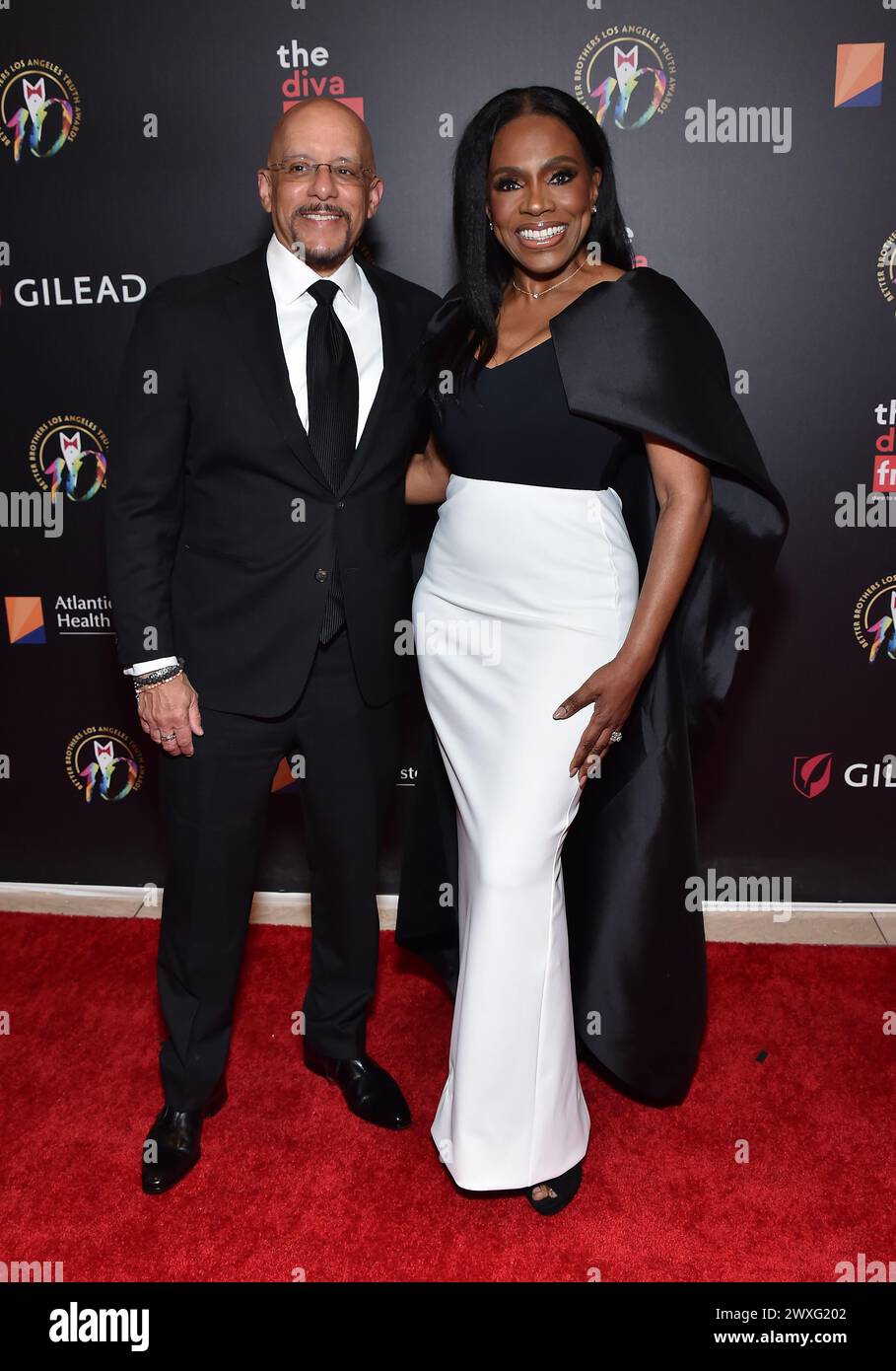 Beverly Hills, USA. 30th Mar, 2024. Sheryl Lee Ralph and Vincent Hughes arriving at the 10th Annual Truth Awards held at the Beverly Hilton Hotel on March 30, 2024 in Beverly Hills, Ca. © Lisa OConnor/AFF-USA.com Credit: AFF/Alamy Live News Stock Photo