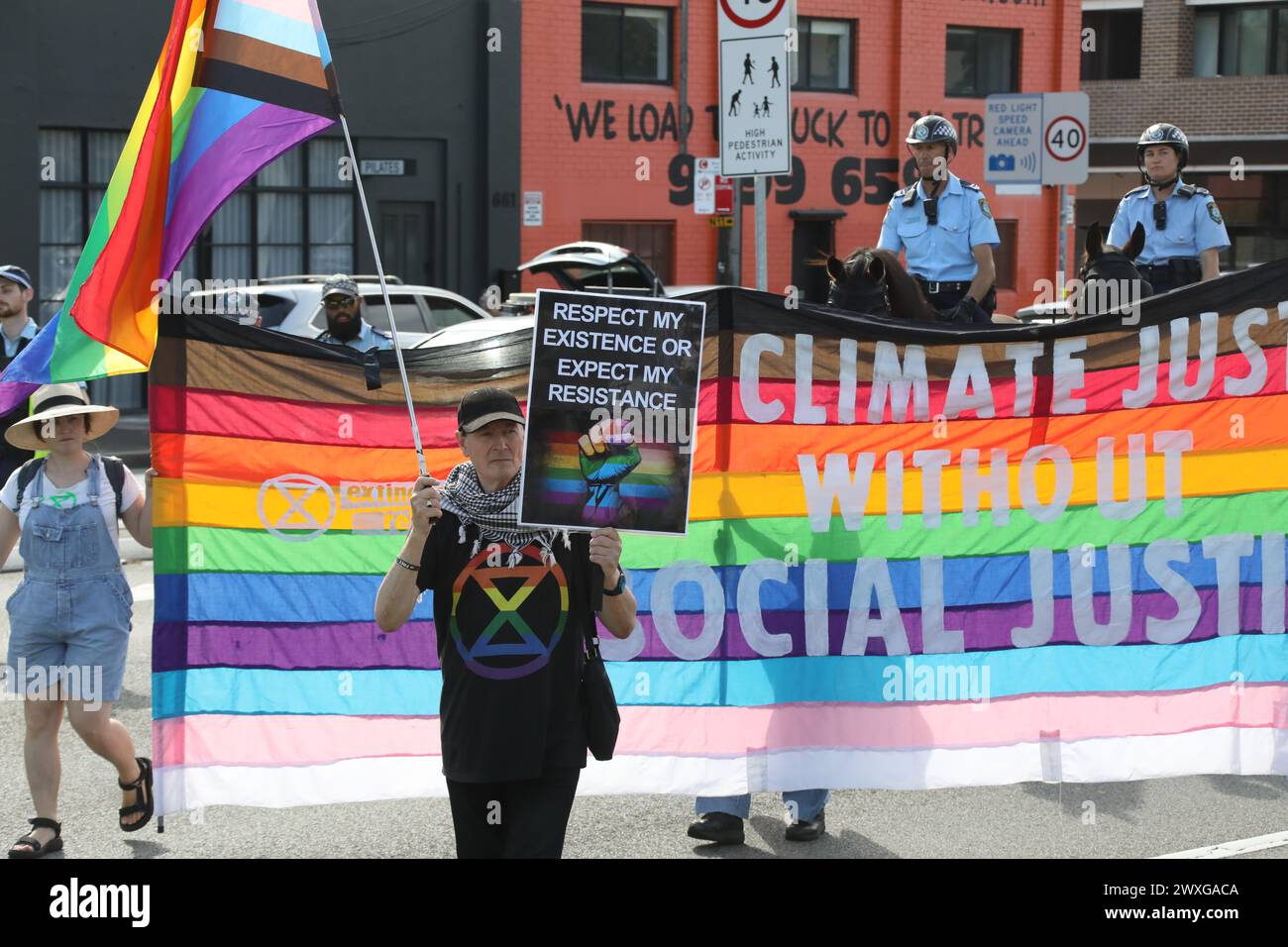 Sydney, Australia. 31st March 2024. Trans Day of Visibility Rally 2024 ...