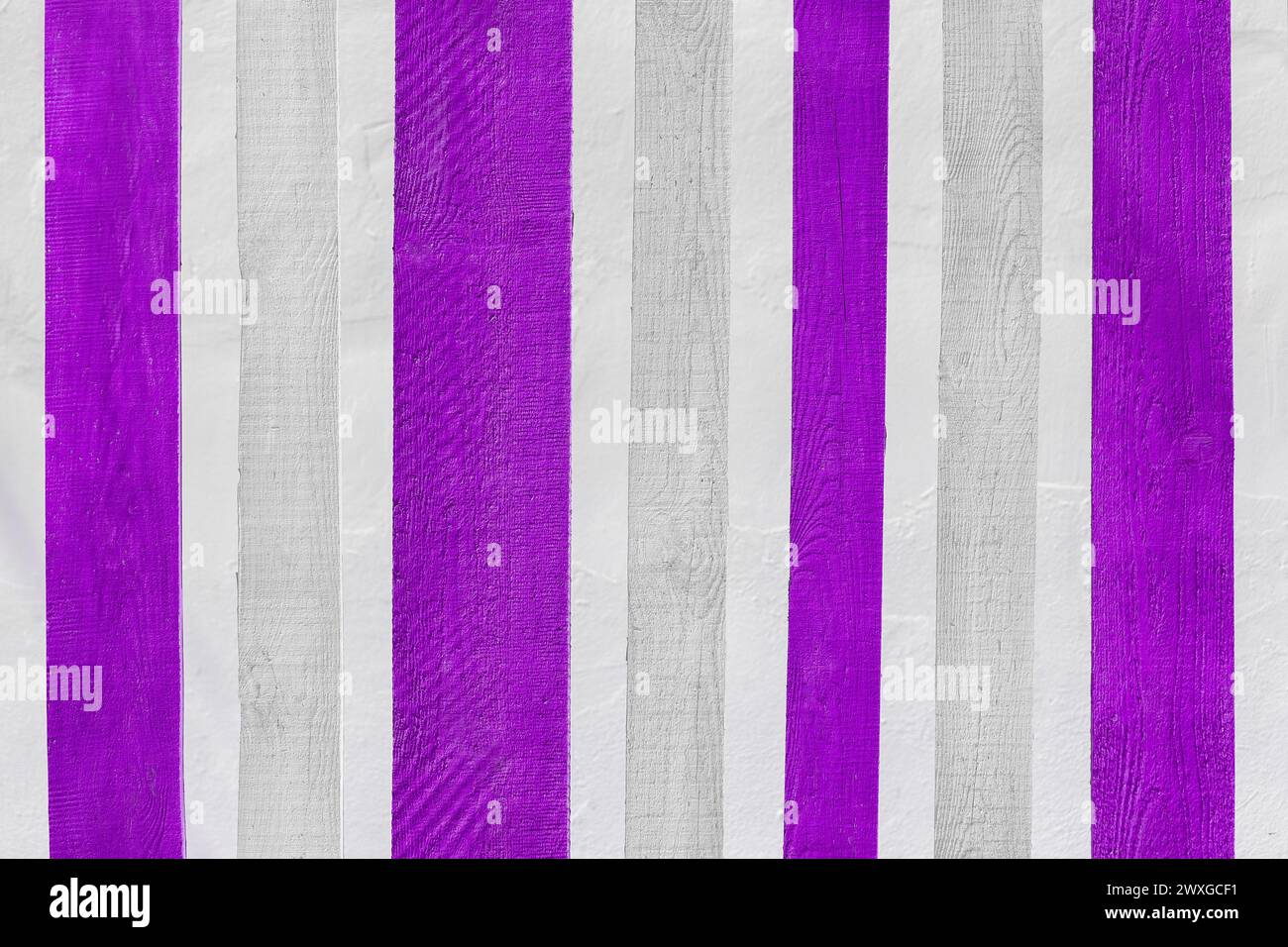 Vertical Stripe White Lines And Purple Fence Boards Wooden Object ...