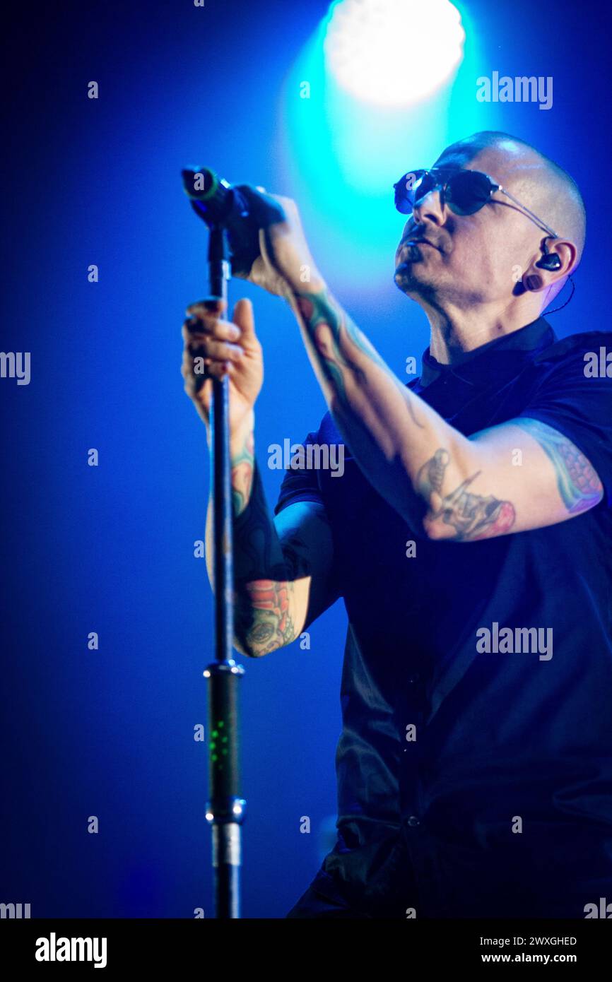 Linkin Park in concerto all'I-Days, Autodromo di Monza Stock Photo
